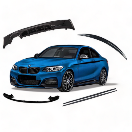 BMW 2 SERIES F22 Full Body Kit gloss black Twin