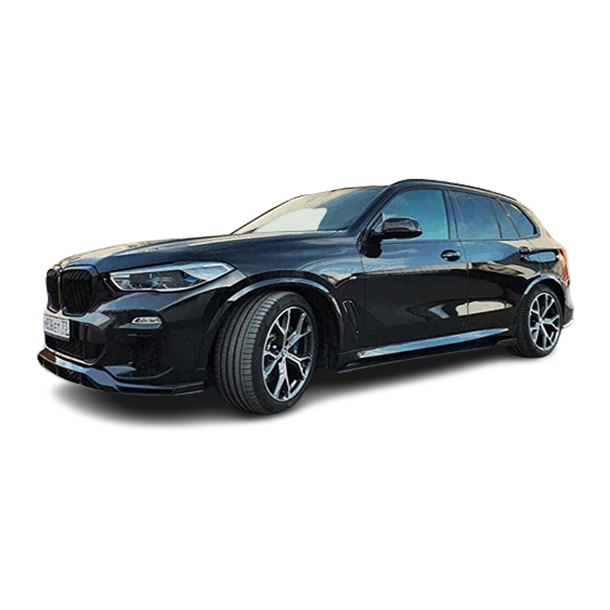 BMW X Series F15, Gloss Black, Carbon Look Full Body Kit with Twin, Quad,  Dual Exit
