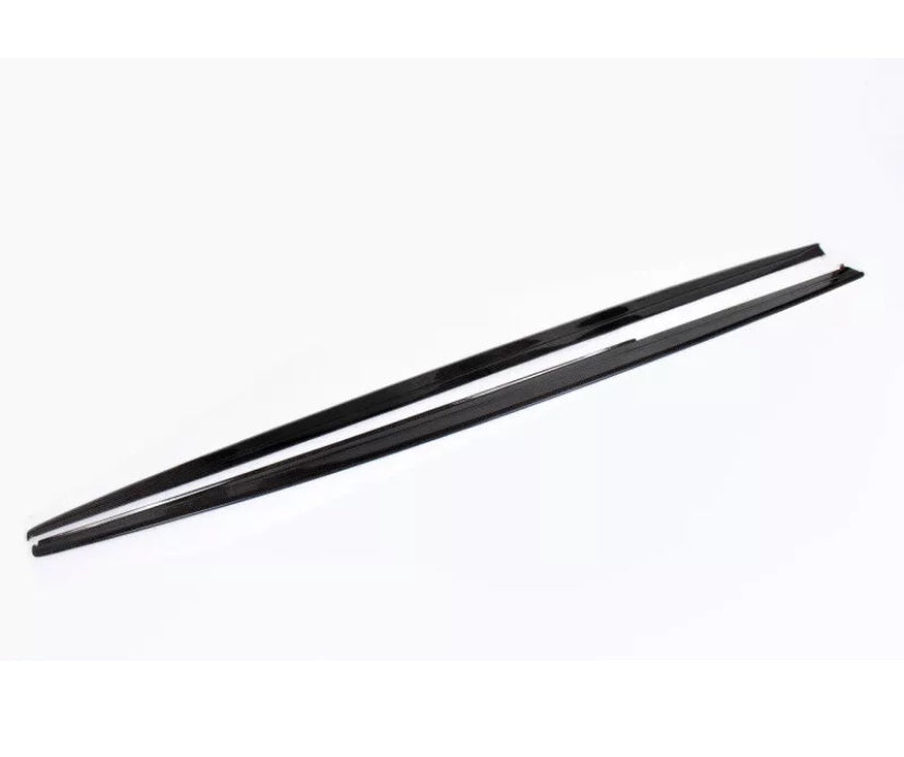 BMW 3 Series F30 F31 Carbon Look Car Side Extension Blades