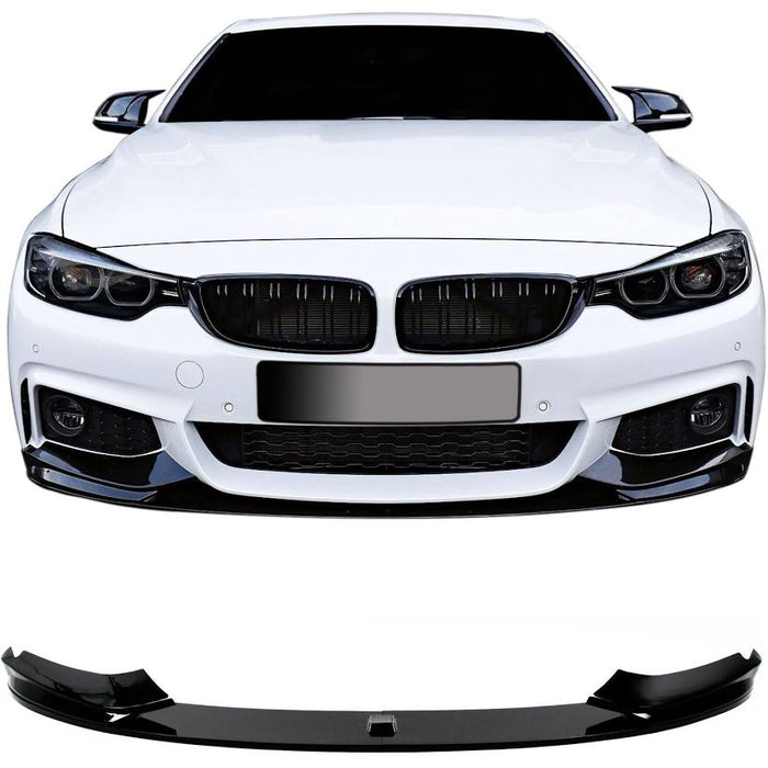 BMW 4 Series F32 F33 F36 Front Splitter Gloss, Matte, Carbon - Auto Kits