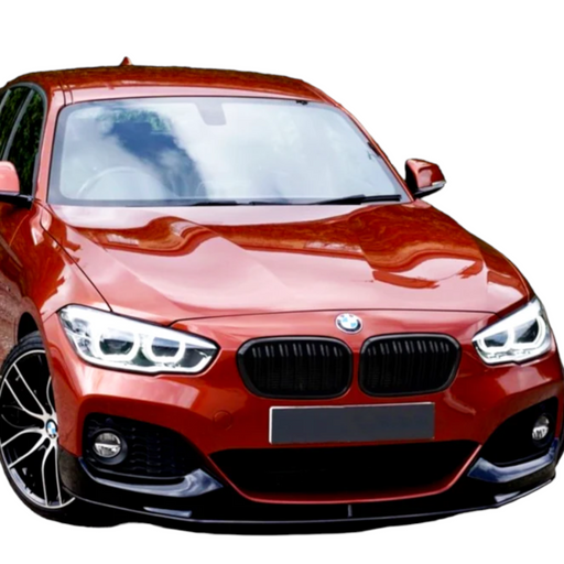 Front SplitterGloss BlackFits BMW 1 Series F20-F21 LCI