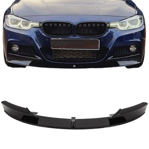 Front Splitter Gloss Black Fits BMW 3 Series F30 F31-